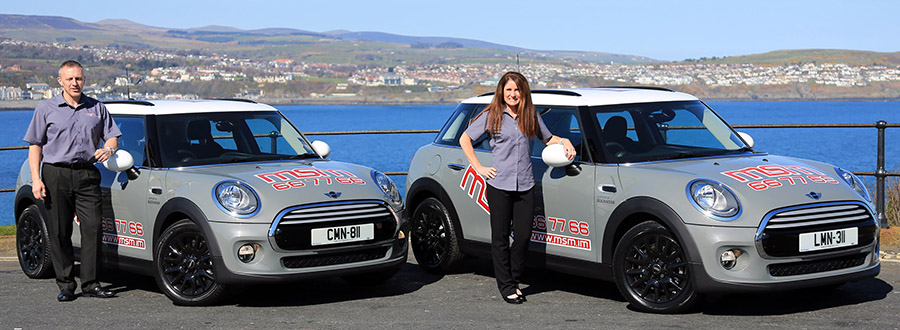 Craig and Lisa from Manx School of Motoring